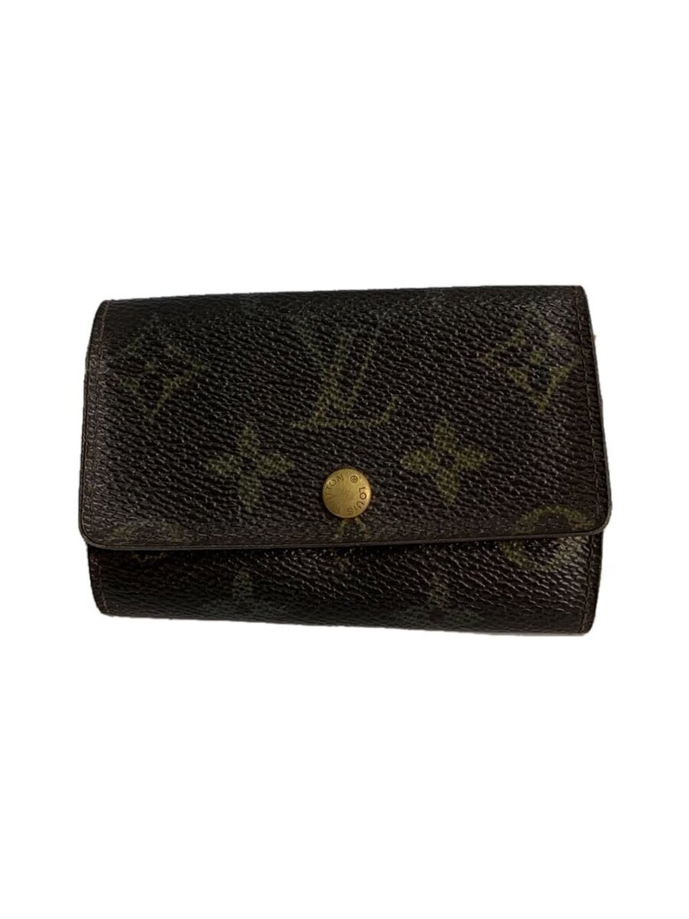 LOUIS VUITTON Multicles Monogram Leather Brown